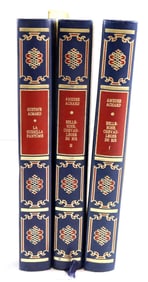 Amedee Achard & Gustave Aimard 3 Vol. Fine-Press Hardcovers