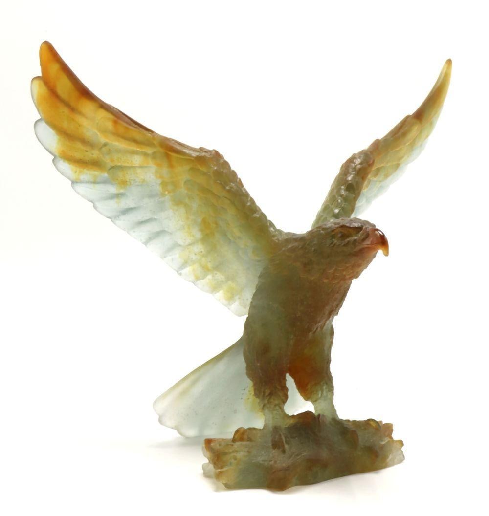 Daum "Majestic Eagle" Limited Edition Crystal Sculpture (1 of 5)