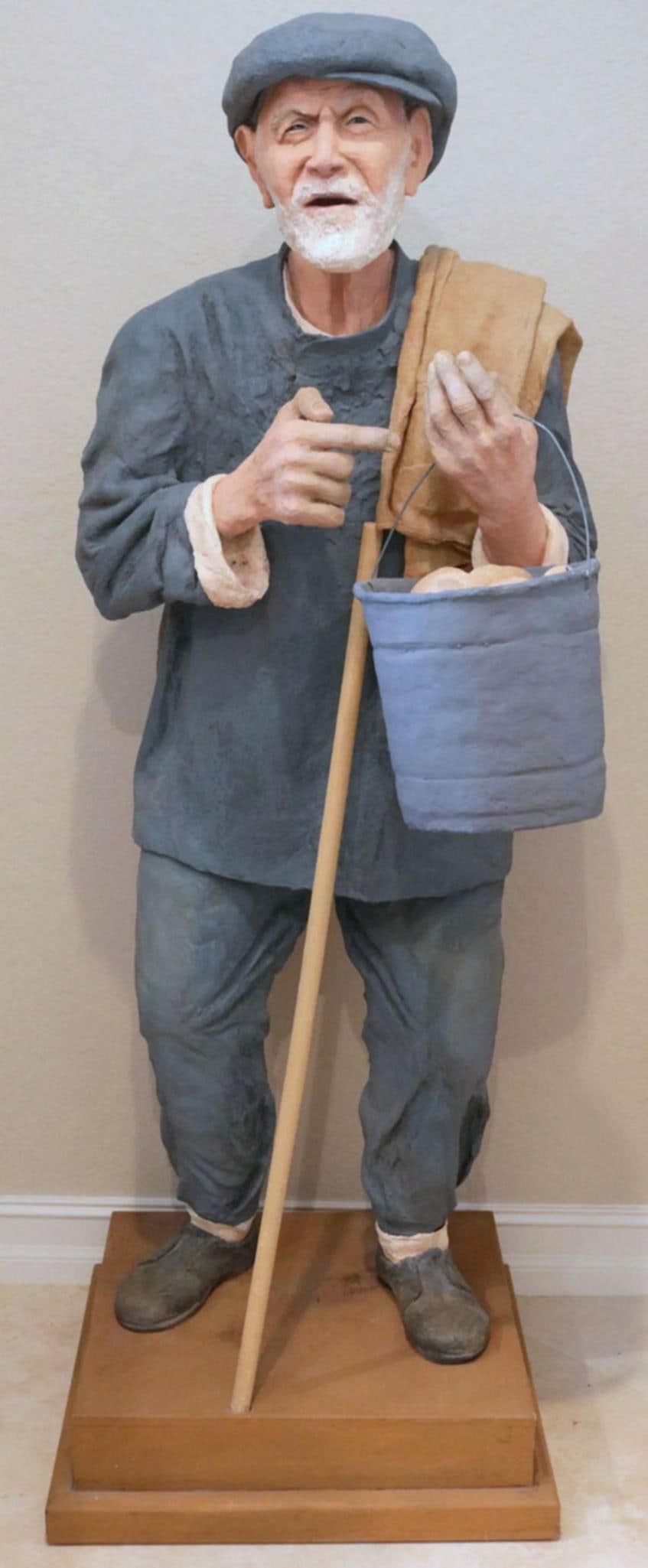 Susan Geissler (American, b. 1953) "Potato Man" Sculpture (1 of 5)