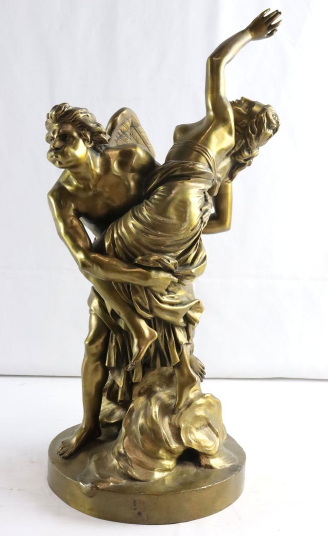 After Simon Louis Boizot (French, 1743–1809) "Boreas Abducting Oreithyia" Bronze Sculpture (1 of 7)