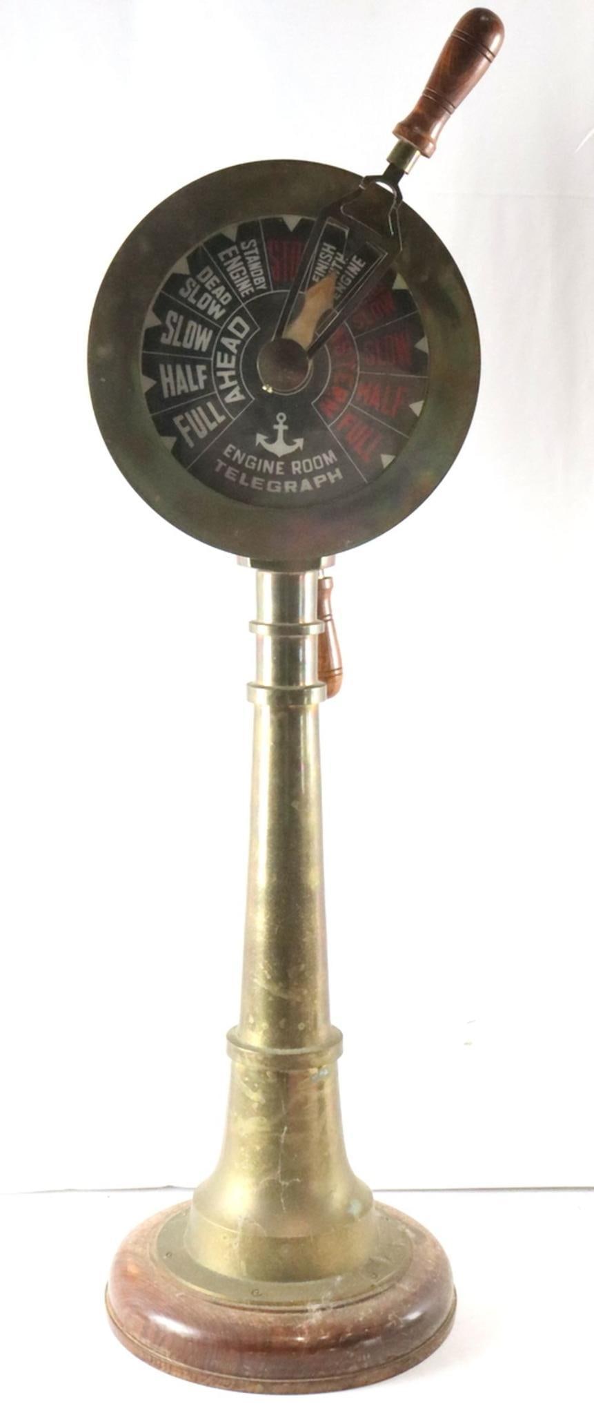 Antique Brass Engine Order Telegraph (1 of 6)