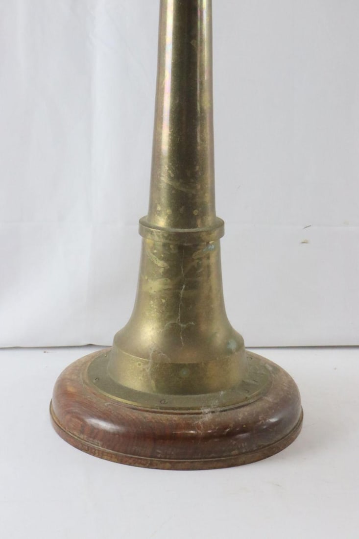 Antique Brass Engine Order Telegraph - 3