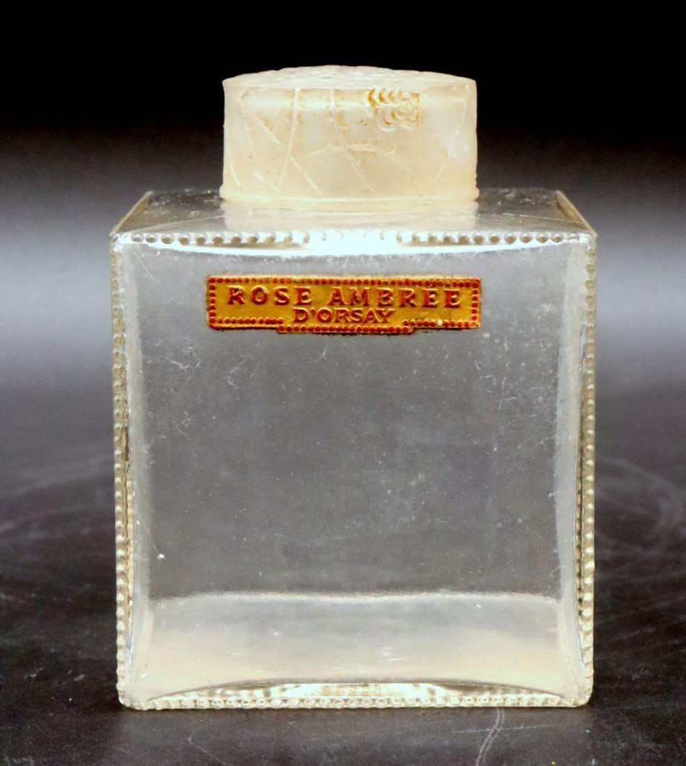 René Lalique for D’Orsay “Rose Ambre” Perfume Bottle (1 of 6)