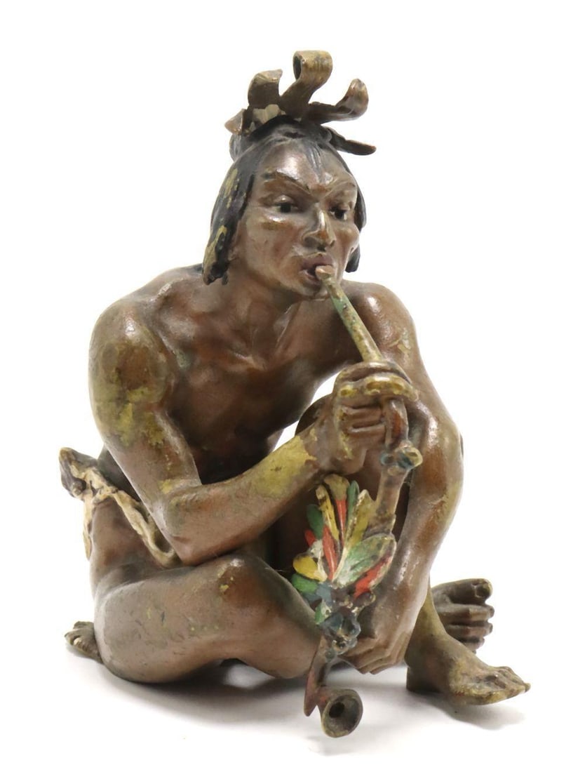 Franz Bergmann Cold Painted Bronze Sculpture (1 of 5)