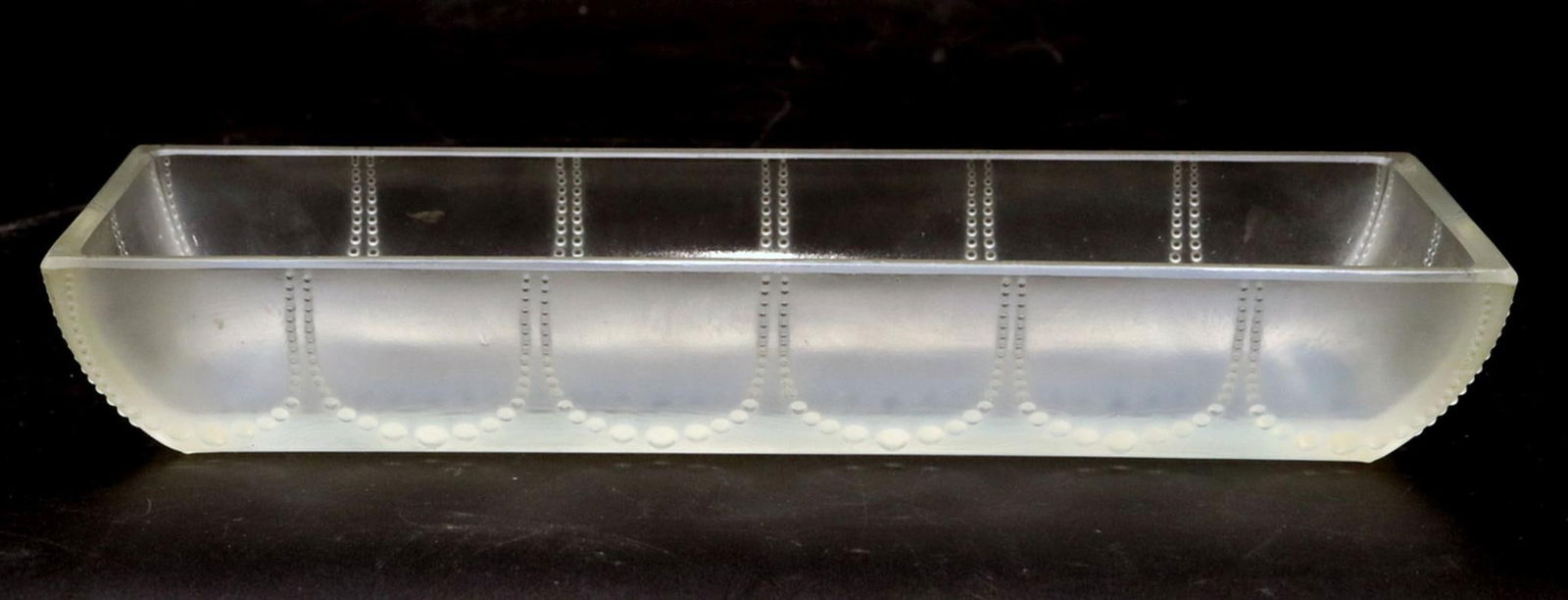 René Lalique "Perles" Glass Dish (1 of 4)