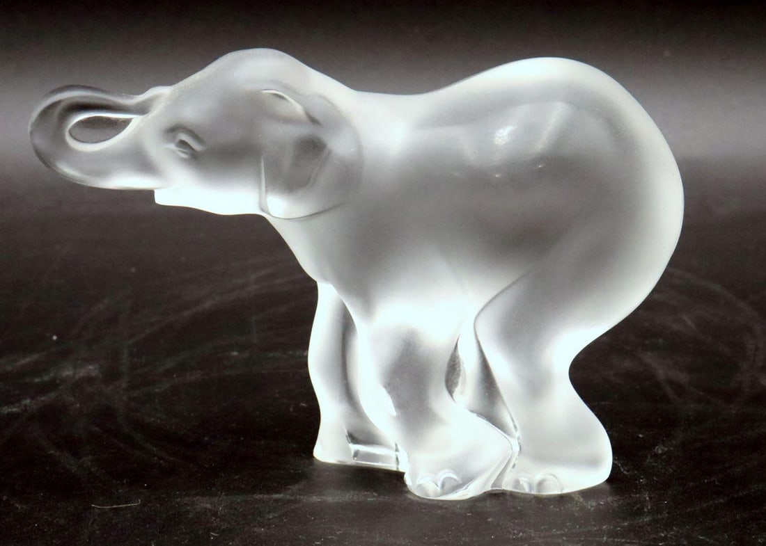 Lalique "Timora Baby" Crystal Sculpture (1 of 6)