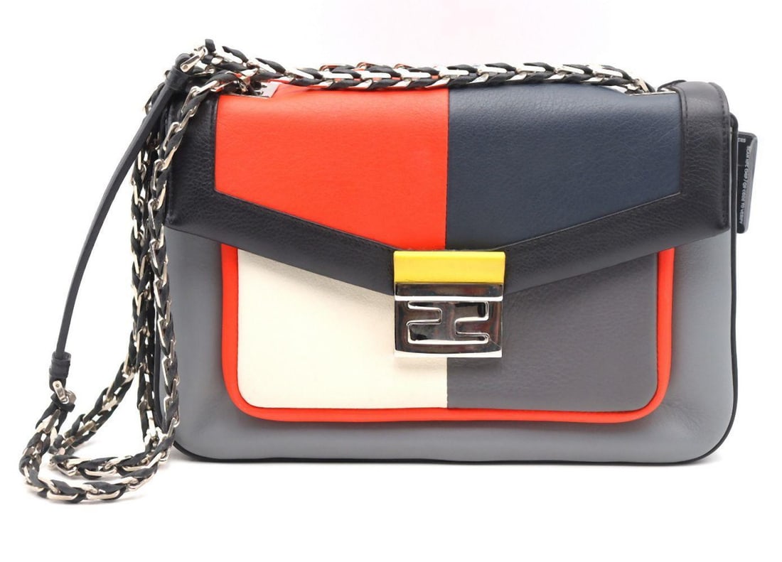 Fendi "Be Baguette" Multicolor Shoulder Bag (1 of 5)