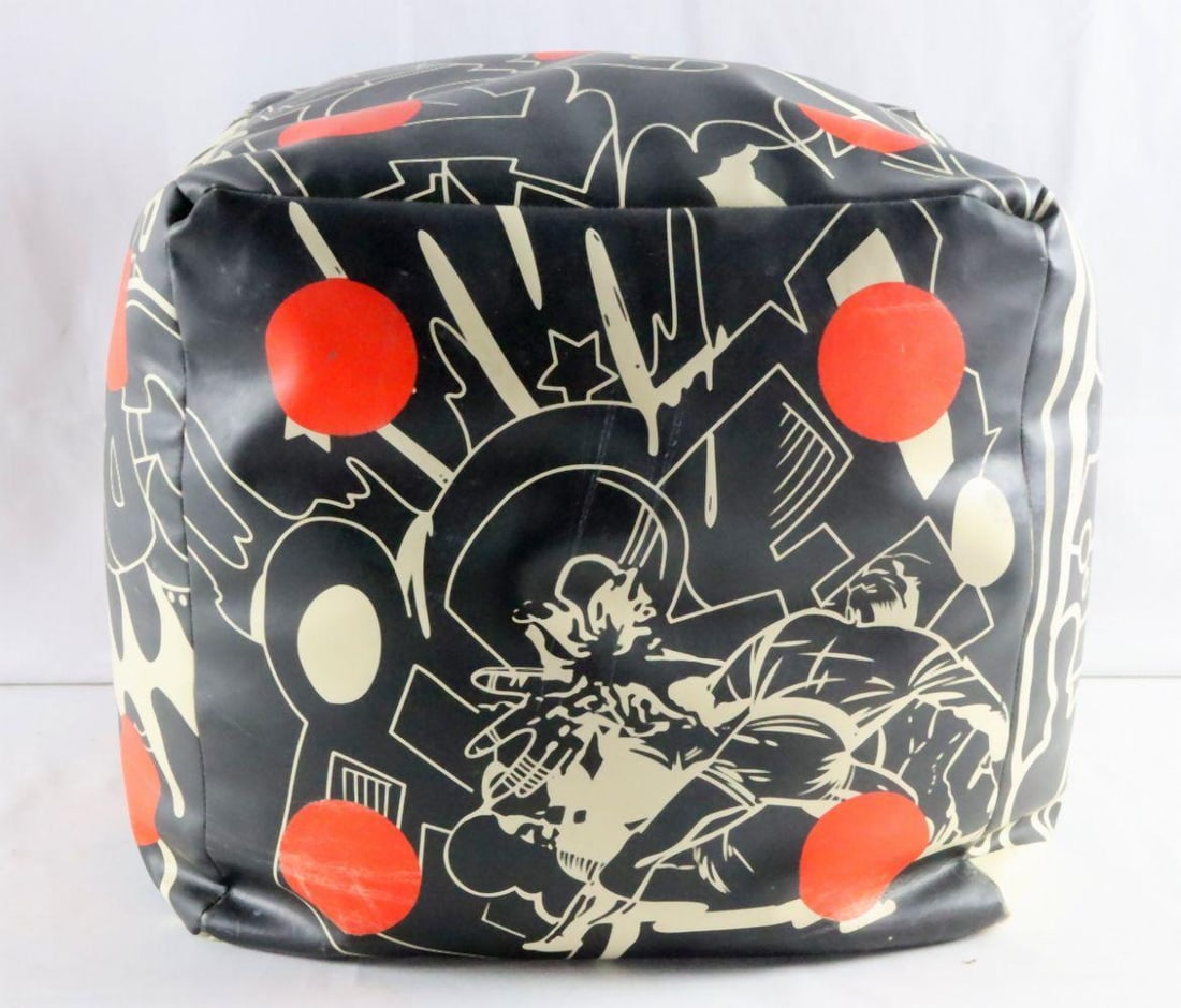John Matos "The Hard Way" Vinyl Dice Floor Cushion (1 of 6)
