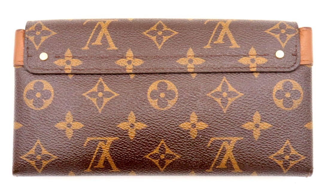 Louis Vuitton "Elysee" Monogram Leather Wallet - 2