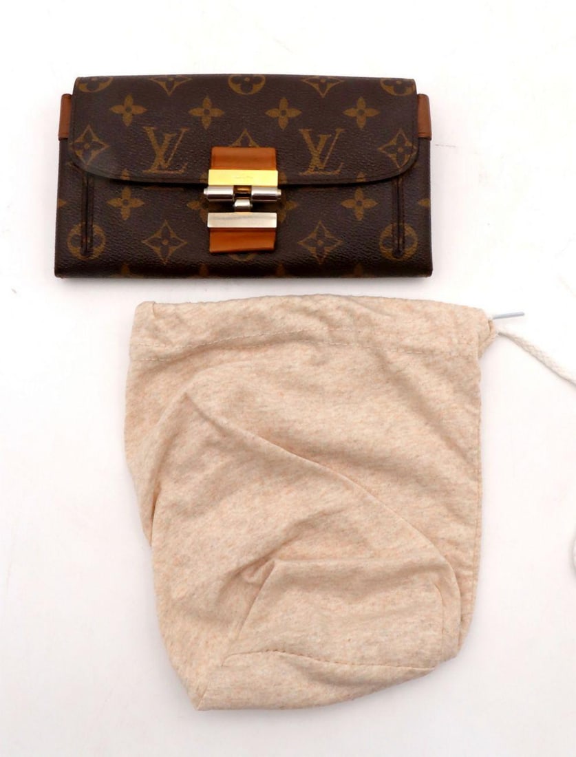 Louis Vuitton "Elysee" Monogram Leather Wallet - 5
