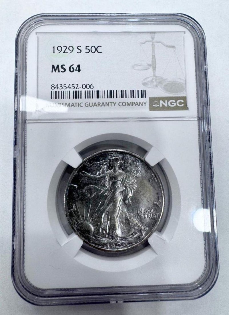 1929-S Panama-Pacific Commemorative Half Dollar NGC MS64 (1 of 2)