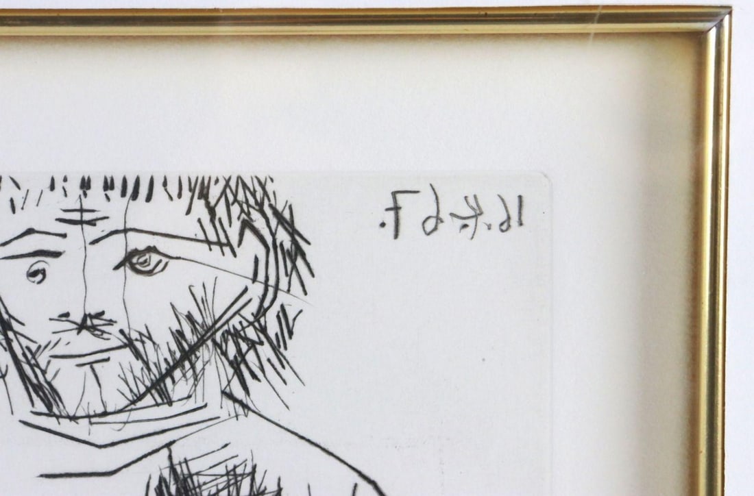 After Pablo Picasso Lithograph Etching - 6