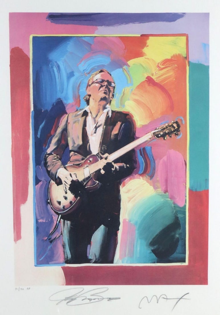Peter Max "Joe to the Max" Artist's Proof Lithograph (1 of 6)