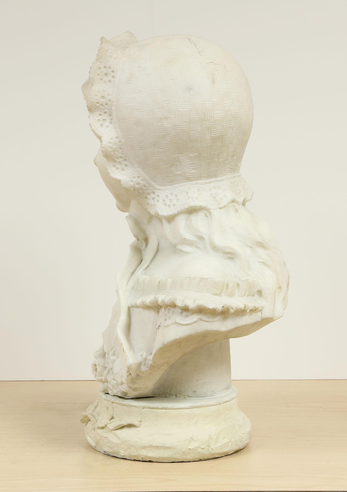 French Marble Bust Sculpture - 2
