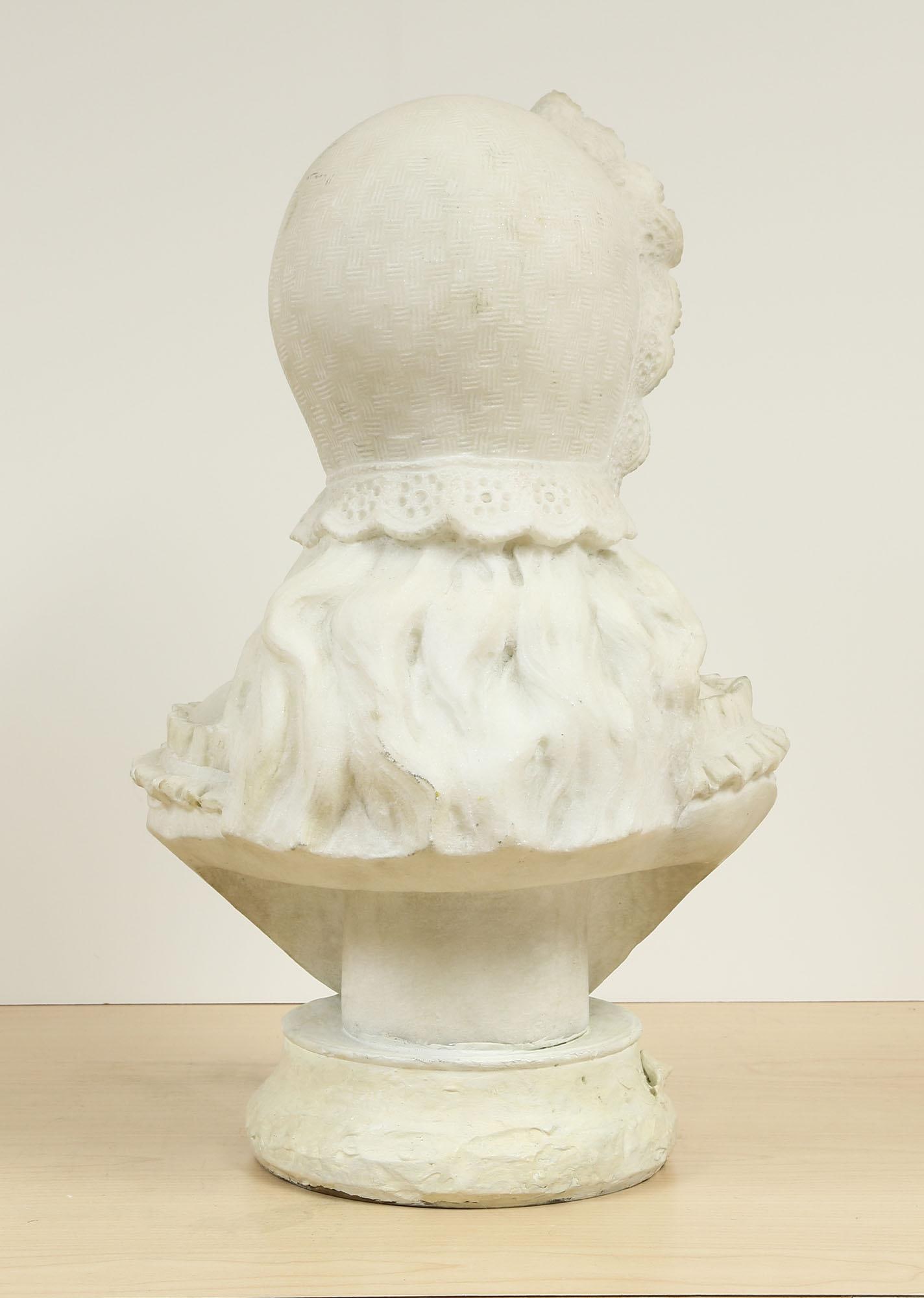 French Marble Bust Sculpture - 3