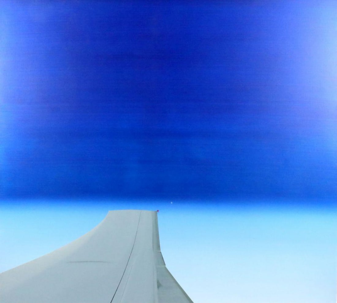 Miyeon Lee (South Korean, b. 1980) "A Million Light Years" Oil on Canvas (1 of 5)