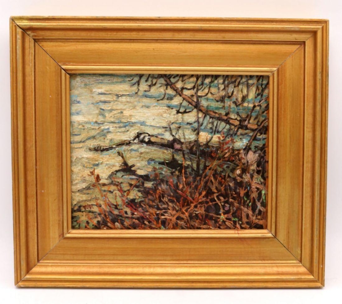 In the Manner of Tom Thomson Oil Painting on Panel - 2