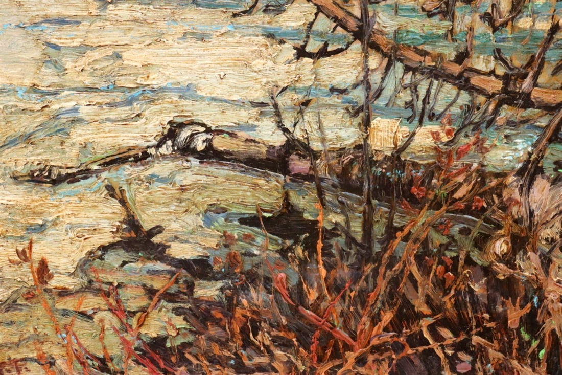 In the Manner of Tom Thomson Oil Painting on Panel - 3