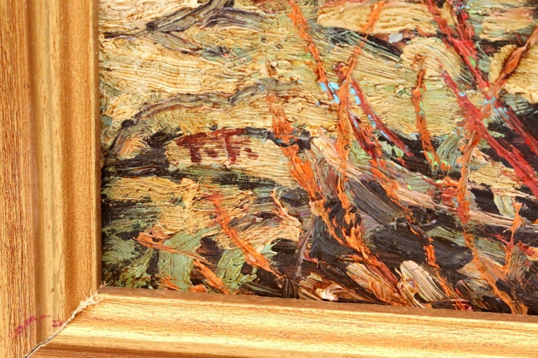 In the Manner of Tom Thomson Oil Painting on Panel - 4