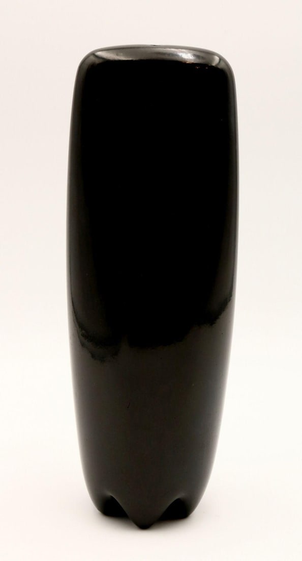 Jami Porter Lara "Headless" Wood-Fired Clay Sculpture: Jami Porter Lara (American, b. 1989) Headless Wood-fired clay sculpture 2016 11 1/2" H x 4" W x 3" D Wood-fired clay sculpture executed in Lara’s organic contemporary style, featurin