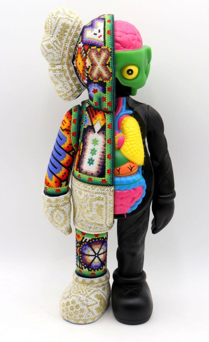 Chroma Rick Wolfryd "Dissected Man" Beaded Figurine (1 of 5)