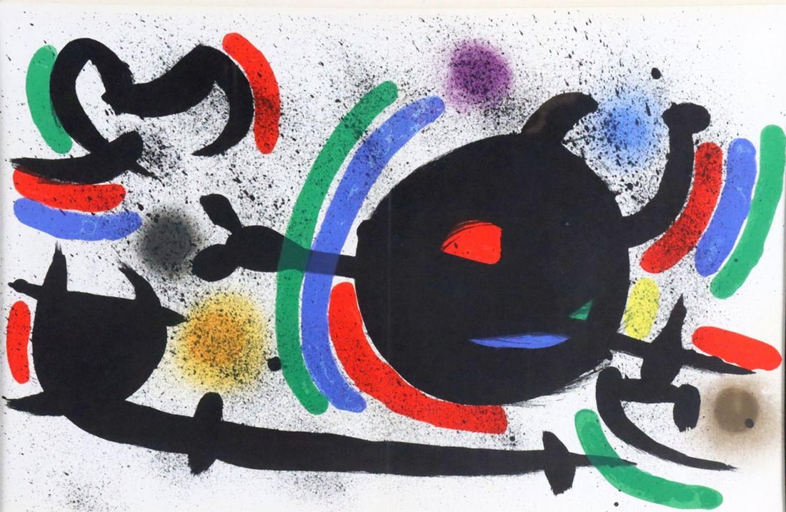 Joan Miro "Plate X" Lithograph (1 of 4)