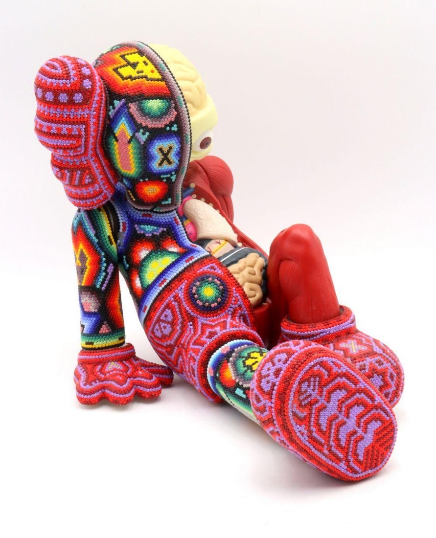 Chroma Rick Wolfryd "Resting in Puke" Beaded Sculpture (1 of 5)