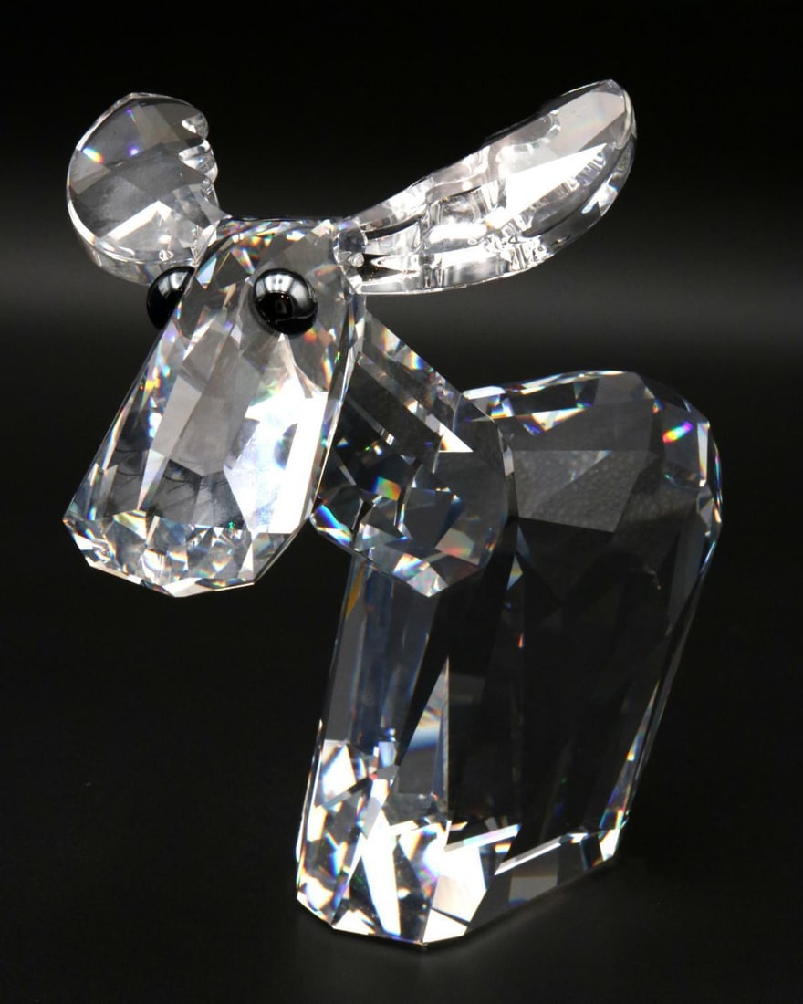 Swarovski "Ricci Moose" Crystal Sculpture (1 of 4)