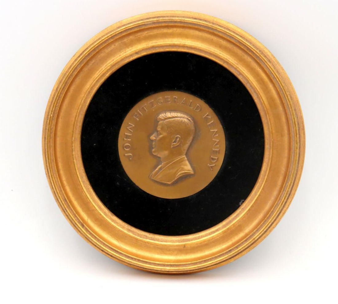Paul Manship John F. Kennedy Inaugural Bronze Medal (1 of 4)