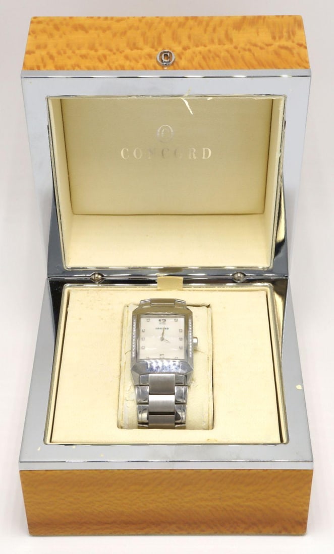 Concord "Carlton" Mother of Pearl & Diamond Ladies Watch (1 of 5)