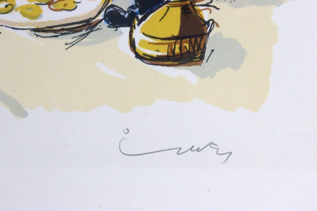 Signed Israeli Numbered Lithograph - 4