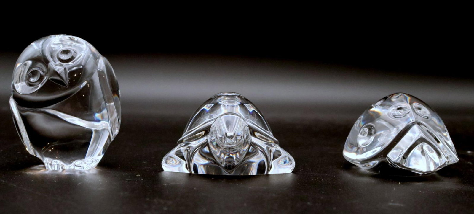 Three Steuben Crystal Hand Coolers (1 of 6)