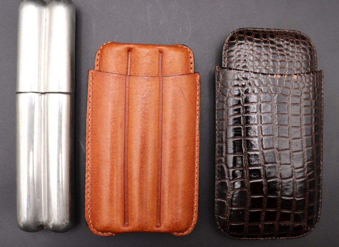 Lot of Three Cigar Cases (1 of 7)