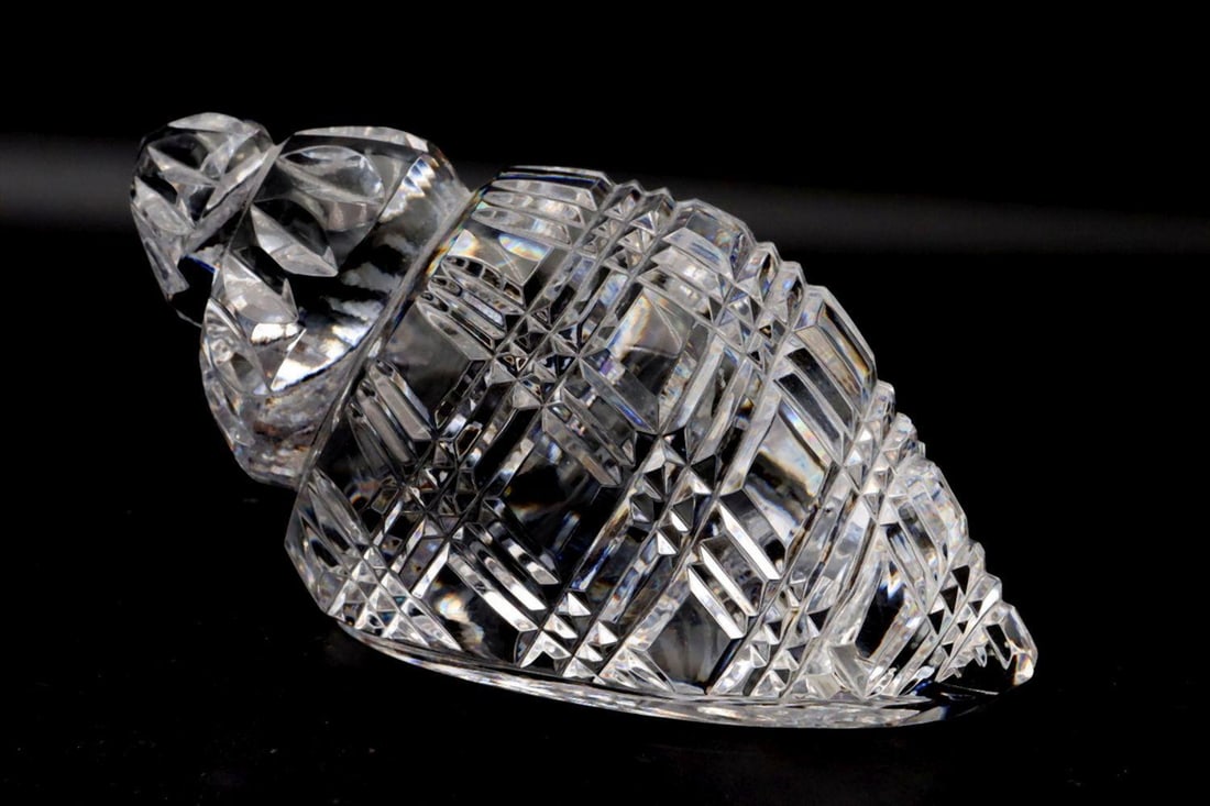 Two Waterford Cut Crystal Shells - 3