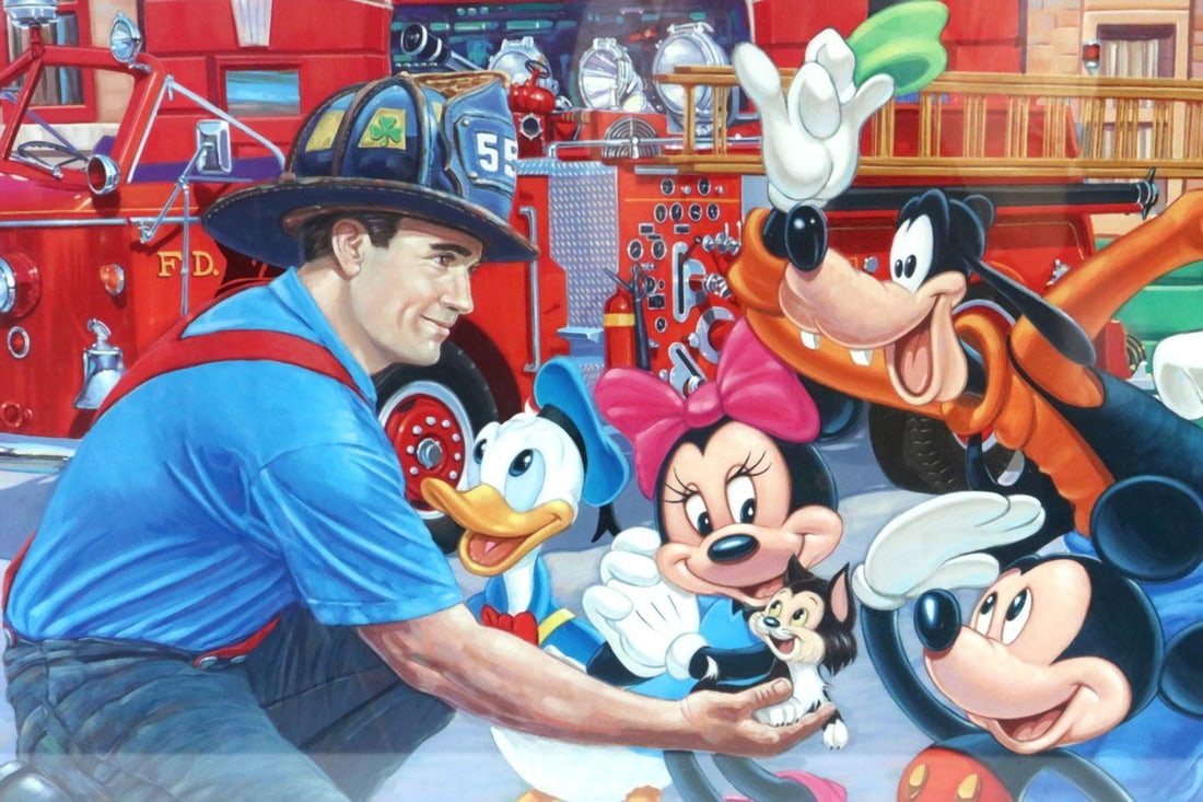 Manny Hernandez "Engine 55" Lithograph - 5
