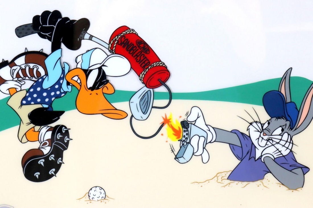 Warner Bros. "Sandblaster!" Animation Cel - 3