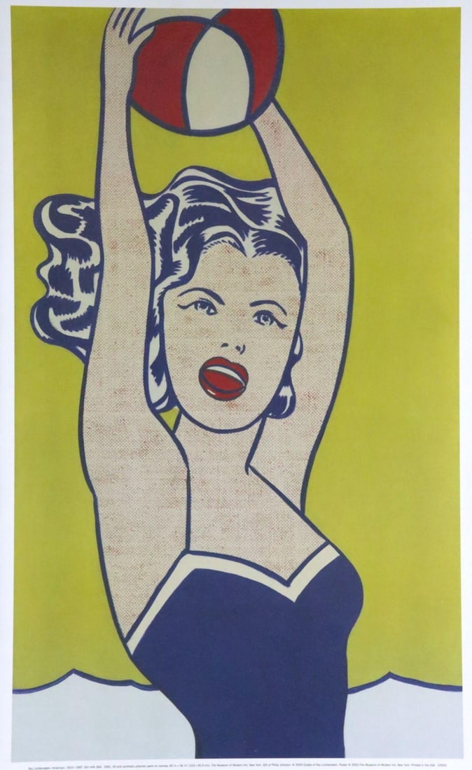 Roy Lichtenstein "The Museum of Modern Art" Print (1 of 3)