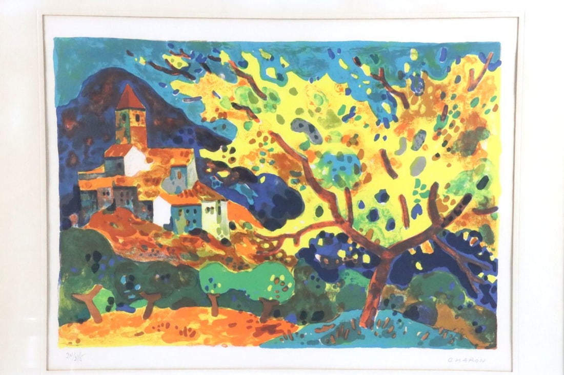 Guy Charon "Untitled" Gouache on Paper (1 of 4)