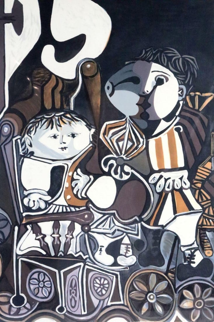 After Picasso "Claude et Paloma" Lithograph (1 of 6)