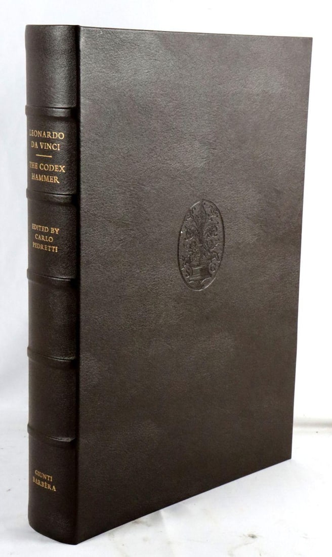Leonardo da Vinci (1452–1519) "The Codex Hammer" Facsimile Volume (1 of 7)
