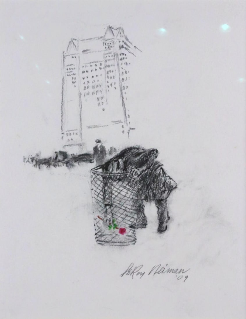 Leroy Neiman Original Etching on Paper: Leroy Neiman (American, 1921–2012) Original Etching on Paper 10 3/4" W x 13 1/2" H. 20 1/2" W x 24" H. An original etching on paper by LeRoy Neiman, executed in the artist's 