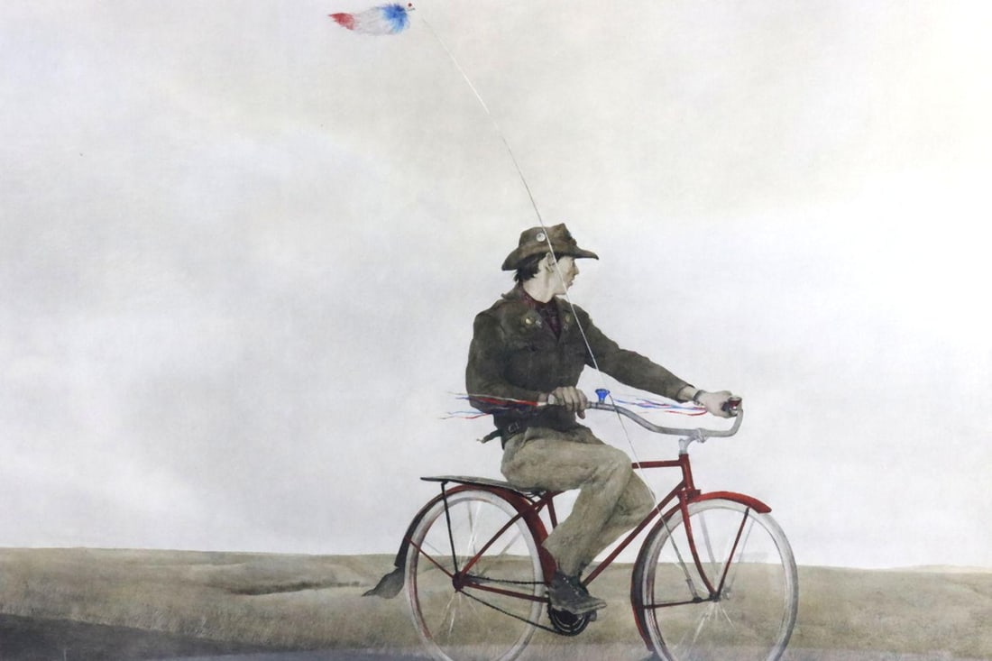 Andrew Wyeth "Young America" Collotone Lithograph (1 of 5)