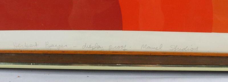 Herbert Bayer "Stratum" Print - 3