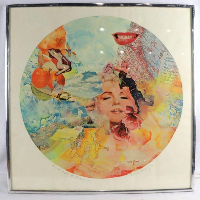 Anne Sharp Collage Print - 2