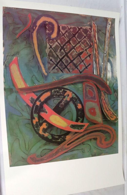 After Frank Stella Print/Test Proof: After Frank Stella (American, 1936–2024) Untitled Unsigned test proof Sheet: 39" H x 26" W An unsigned test proof after Frank Stella. Provenance: Estate of Peter K. Engert. Condition:
