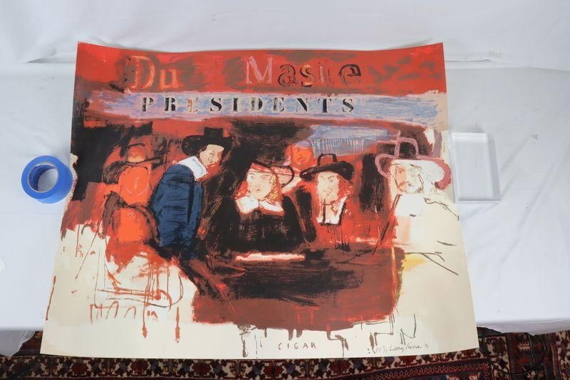 Larry Rivers "Dutch Masters (Presidents)" Print (1 of 3)