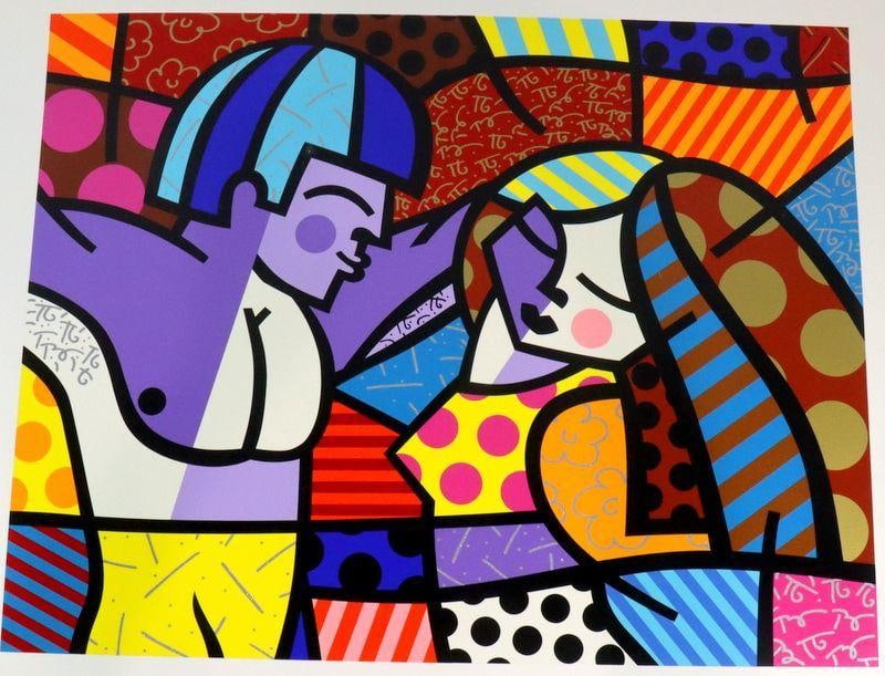 Romero Britto "First Love" Print/Test Proof (1 of 3)