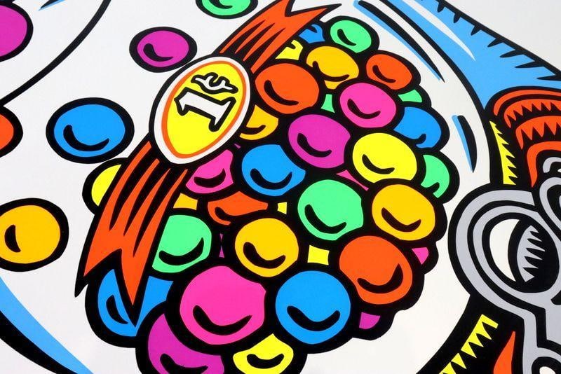 Burton Morris "Bubblegum Machine" Print/Proof Sheet - 2