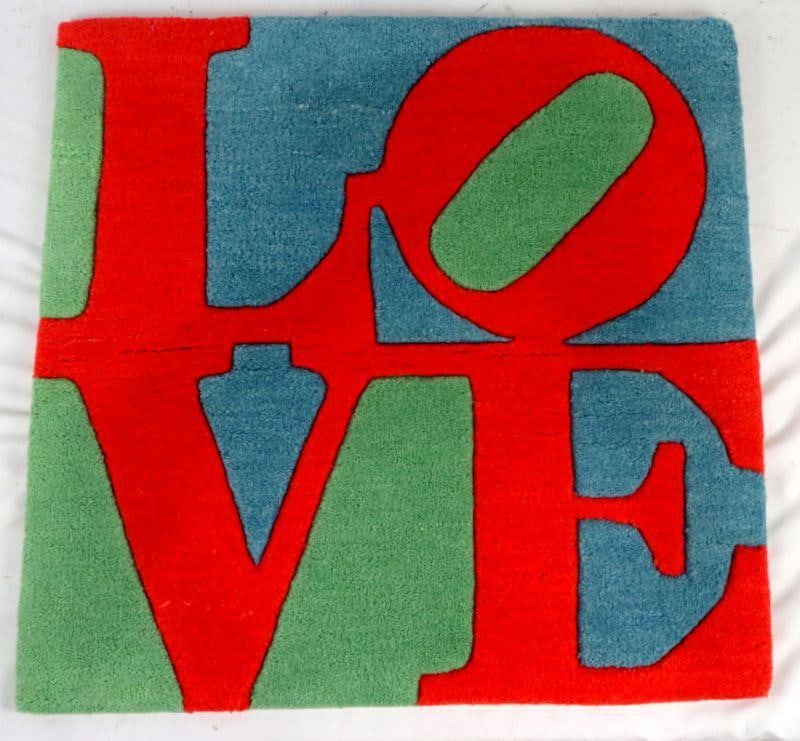 After Robert Indiana "LOVE" Rug (1 of 7)