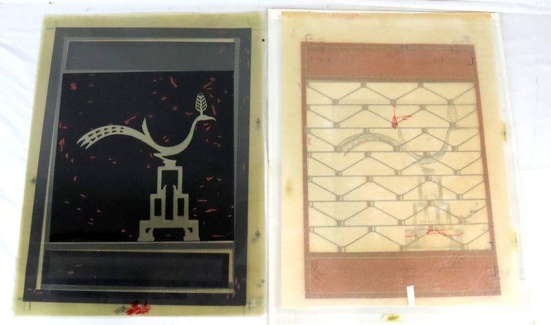 Cranbrook Museum "Design in America, The Cranbrook Vision" Production Transparencies (1 of 4)